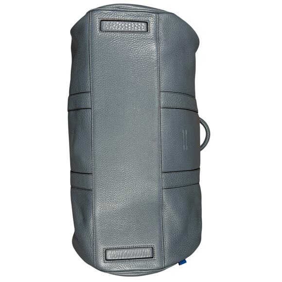 NEW WITH TAGS URI MINKOFF BLUE LEATHER DUFFEL BAG - Picture 6 of 11